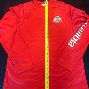 Barely worn Columbia OHIO STATE long sleeve - size Small men’s